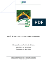 Açaí - Técnicas de Cultivo e Processamento