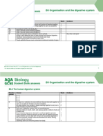 AQA GCSE Bio End of Topic B3