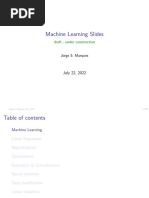 Machine Learning Slides