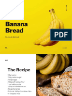 Banana Bread: Recipe & Method