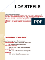 ALLOY STEELS: EFFECTS AND APPLICATIONS