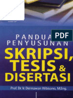 Panduan Penyusunan Skripsi