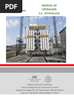 01 Manual de Operación Se Ixl Subestaciones