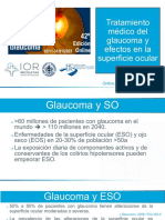 Glaucoma y Efectos Sobre La Superficie Ocular