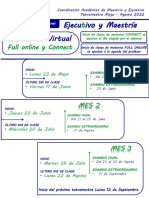 Fechas Importantes MA22 Connect