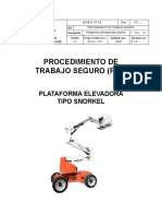  PTS Plataforma Elevadora Snorkel