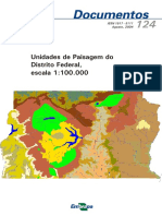 Unidades de Paisagem Do Distrito Federal