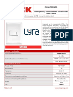 Kit Interruptor SIMPLE LYRA
