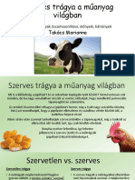 Szerves Trágya A Műanyag Világban