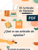 El Artículo de Opinión