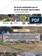 IAP agroecología fortalecimiento transición