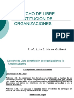 Derecho de Libre Constitucion de Organizaciones