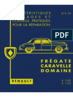 MR 34 - Renault Fregate, Caravelle, Domaine R1102-R1103