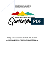 Ordenanza Guaicaipuro 2020