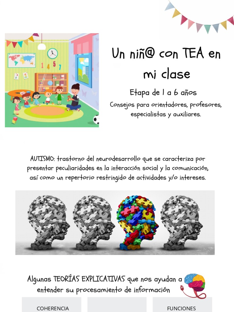 Estrategias para enseñar a niños con TEA | PDF | Comunicación | Aprendizaje