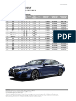 BMW Pricelist 5 Series Limousine - Pdf.asset.1658486100208 PDF