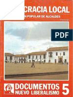 05) Documentos Nuevo Liberalismo - Elección Popular de Alcaldes