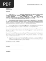 Carta Anuencia