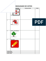 Consolidado de Votos