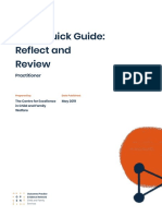 OPEN Quick Guide Reflect and Review - Practitioner
