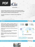 1 Pager Solutions - SenseGiz Technologies