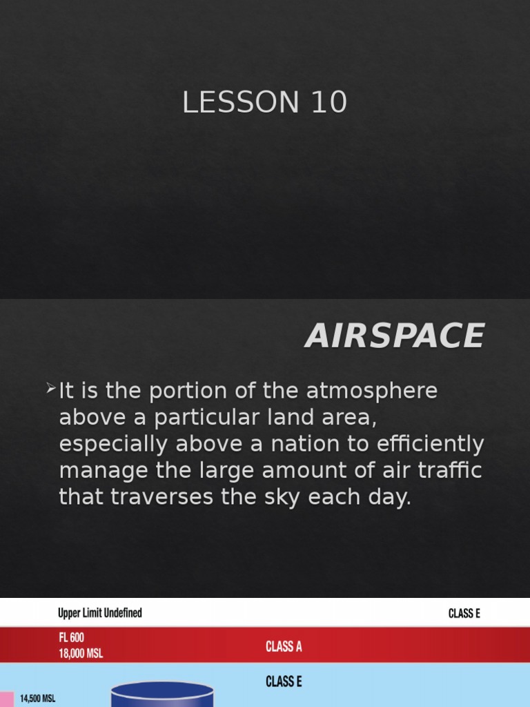 Airspaces PDF Visual Flight Rules Instrument Flight Rules