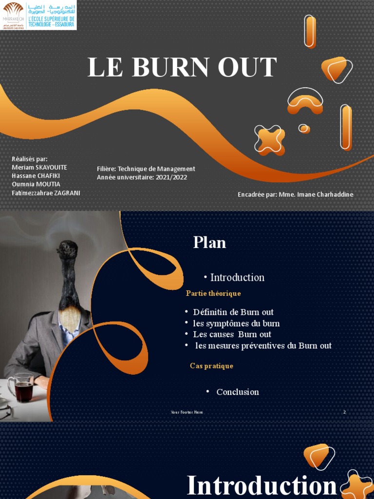 Comprendre le Burn Out | PDF | Syndrome d'épuisement professionnel ...