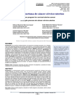 Detección Oportuna de Cáncer Cérvico-Uterino: Detection Program For Cervical-Uterine Cancer