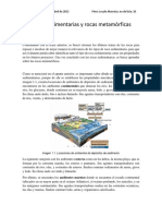 Semana 09 - Rocas Sedimentarias y Rocas Metamórficas