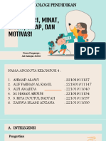 Psikologi Pendidikan Intelegensi, Minat, Bakat, Sikap, Dan Motivasi