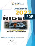 Orçamento RIGEL 2022