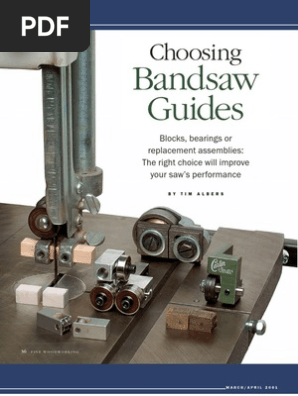 Bandsaw Guides