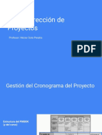 4 - Gestión Del Cronograma - ProjectManagement