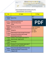 Rundown Kegiatan Turnamen Persahabatan Sepakbola Satpol PP Se Revisi