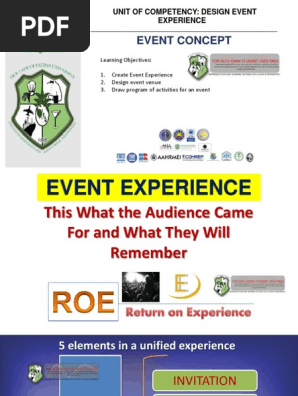 DESIGN EVENT EXPERIENCE 