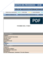 Modelo MFP de Pregrado - Plan Epani 2018