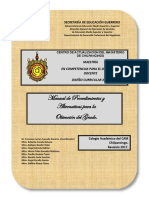 0 Manual de Procedimientos y Alternativas para La Obtención Del Grado 2017