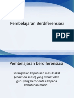 Pembelajaran Berdiferensiasi