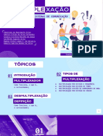 Modelagem de Sistemas de Comunicação: Múltiplos Tipos de Multiplexação