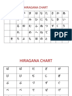 Hiragana Chart