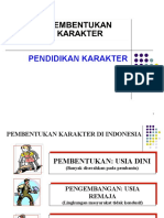 Pembentukan Karakter