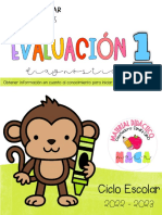 Preescolar 1 Ev. Diagnóstica 22-23 MK