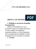 Dreptul de Proprietate Referat