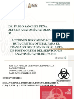 Ruta Critica para Traslado de Cadaveres Pandemia Covid-19