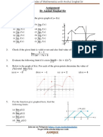 Excel Limits Assignment 1