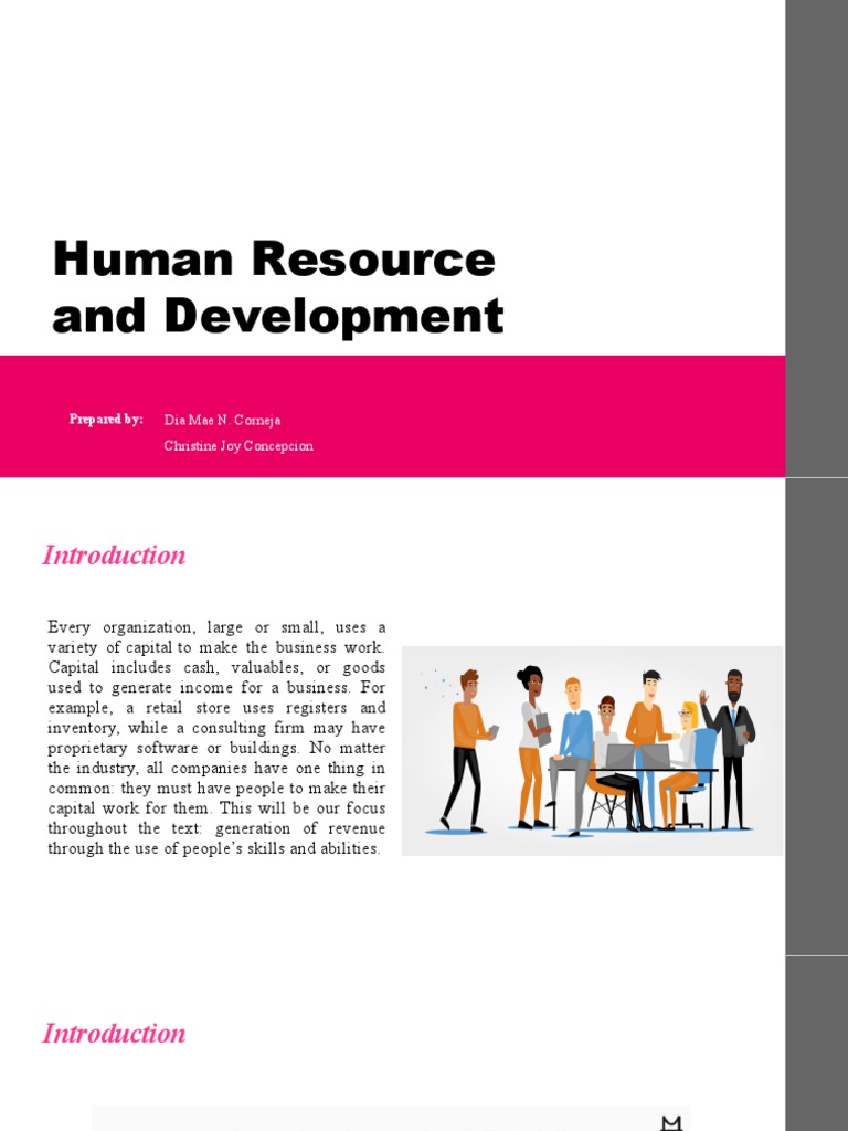 Human Resource and Development | PDF | Human Resource Management