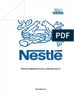Proceso Administrativo Nestle