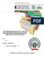 Modelo Minedu Informe - Comunicacion