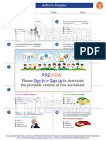 Worksheet Ela Grade 7 Author S Purpose 2 0