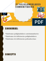 Síndromes Poliglandulares Autoinmunitarios.